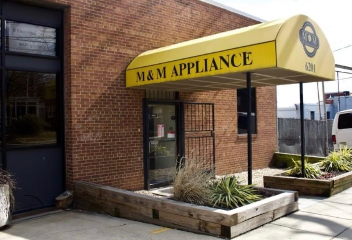 M&M Appliances storefront